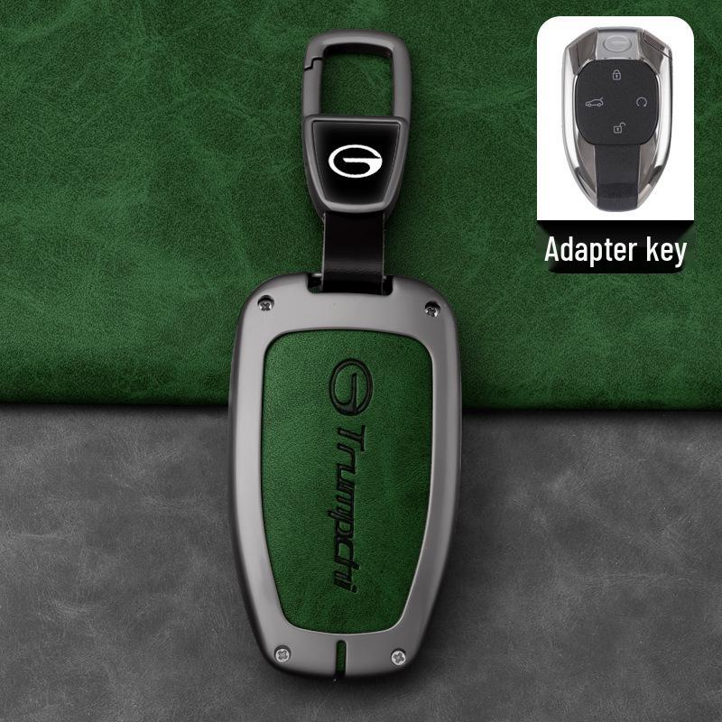

2025 GAC Trumpchi Aion UT Key Case Zhizun Edition - Metal Wrap Leather Shell for Men & Women