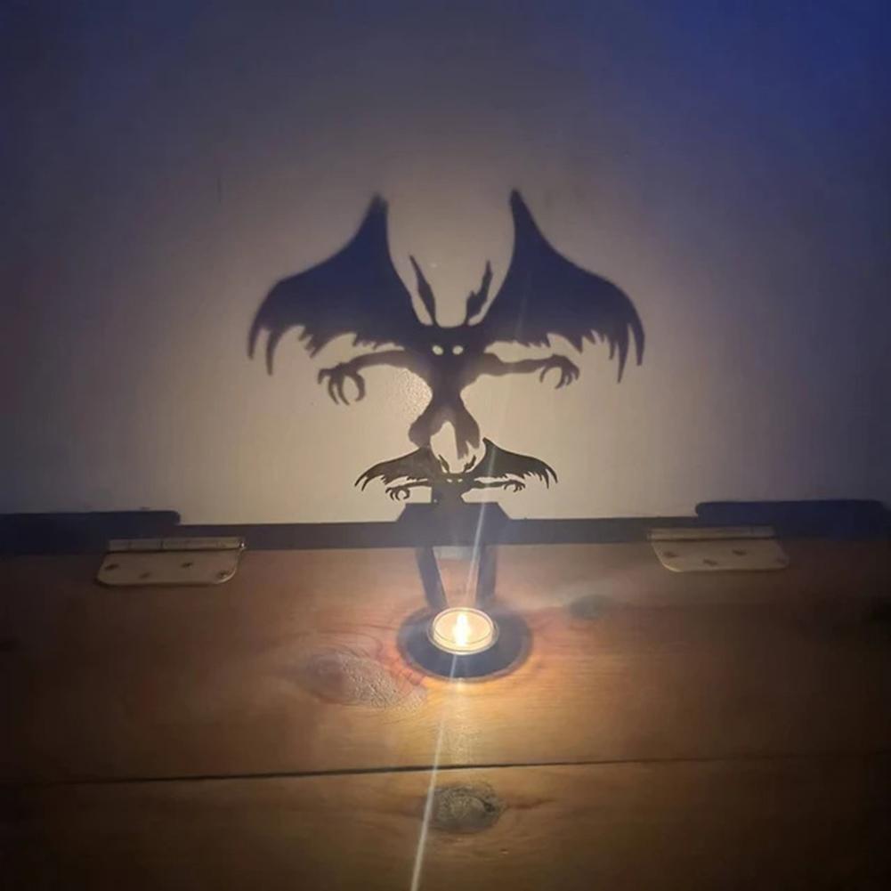 Funny Candle Holder Table Decoration Innovative Shaow-Candle Holder For Bedroom Decor