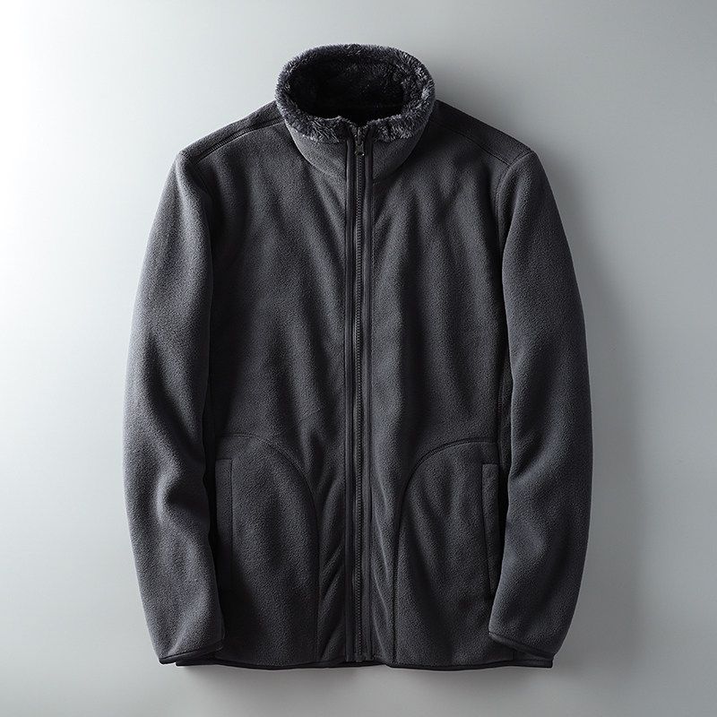 Cattle Goods Winter Export Daily Order Outwear Double-Sided Velvet Sweatshirt