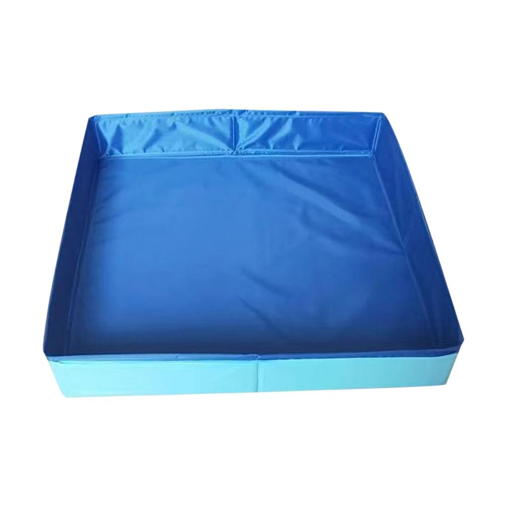 Folding Pool Pet Bath Swimming Pool Footbath Cat Litter Pool