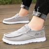 Herren Freizeitschuhe Outdoor Herrenschuhe Leichtgewichtiger Fahrschuh Bestickt Bequeme Schuhe mit flachem Absatz Herren Leinenschuhe