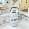 Detachable Tea Bin Vacuum Insulated Bottle Foldable Straw Insulated Coffee Mug  Female Students