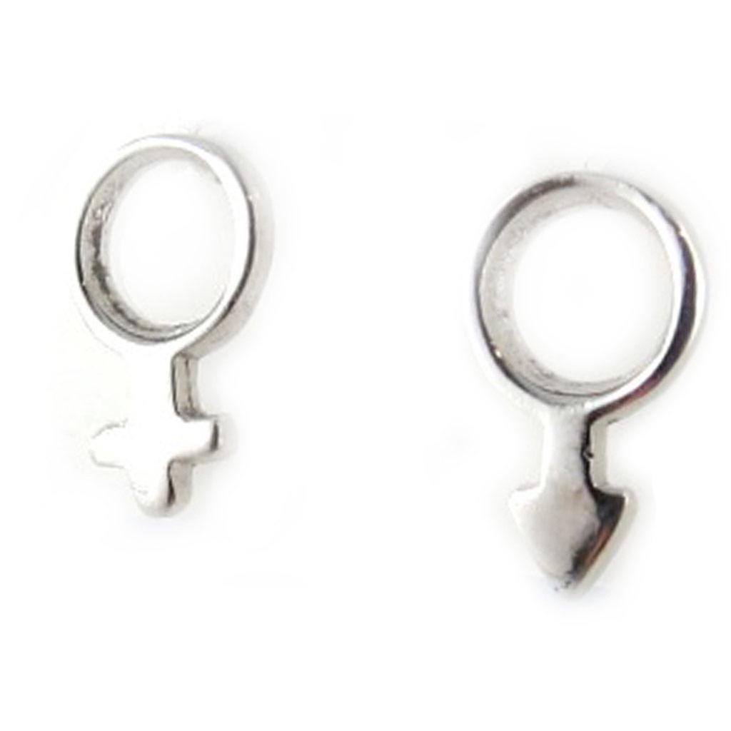 Les Trésors De Lily [E2845] - Boucles Argent 'Toi Moi'