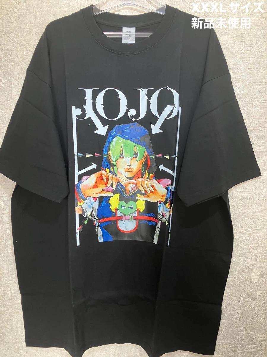 JoJo s Bizarre Adventure T-Shirt XXXL Black Heavyweight Anime Tee Oversized apan 3XL