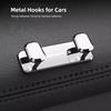 1Pcs Car Metal Storage Hook Organizer Interior For Mercedes Benz AMG W204 W205 W203 W211 W212 W213 W206 W210 W220 W221 W222 W246