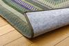 IKEHIKO Igusa Rug, Made in Japan, Triple-Weave, DX Gradient Green, Approx. 140 x 200 cm, with Backing #1709700