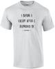 I Before E Except After C Disproved by - Science - Funny T-shirt