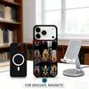 B-Biology B-Bugs And Insects Art Phone Case Magnetic For iPhone17 16 15 14 13 12 Pro Max For Magsafe Wireless Charging Cover
