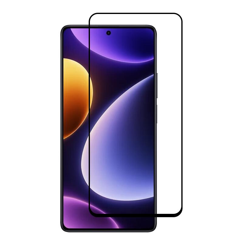 

RURIHAI for Xiaomi Redmi Note 12 Turbo/Poco F5 5G Anti-Scratch 0.26mm 9H 2.5D Secondary Hardening High Aluminum-silicon Glass Film Type A