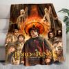 1PC The Lord of the Rings blanket, all-season lightweight home office outdoor nap multifunctional blanket, Christmas gifts