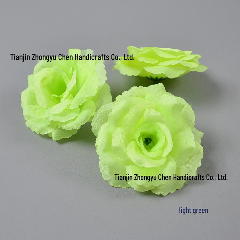 8CM Silk Rose Flowers for Wall, Box Projects, Scenery, Weddings, Flower Balls, and Ceiling Decor