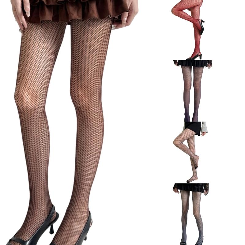 Patterned Tights Fishnet Stockings High Waist Pantyhose Stockings Leggings Mesh Tights for Women Girls Summer Leggings