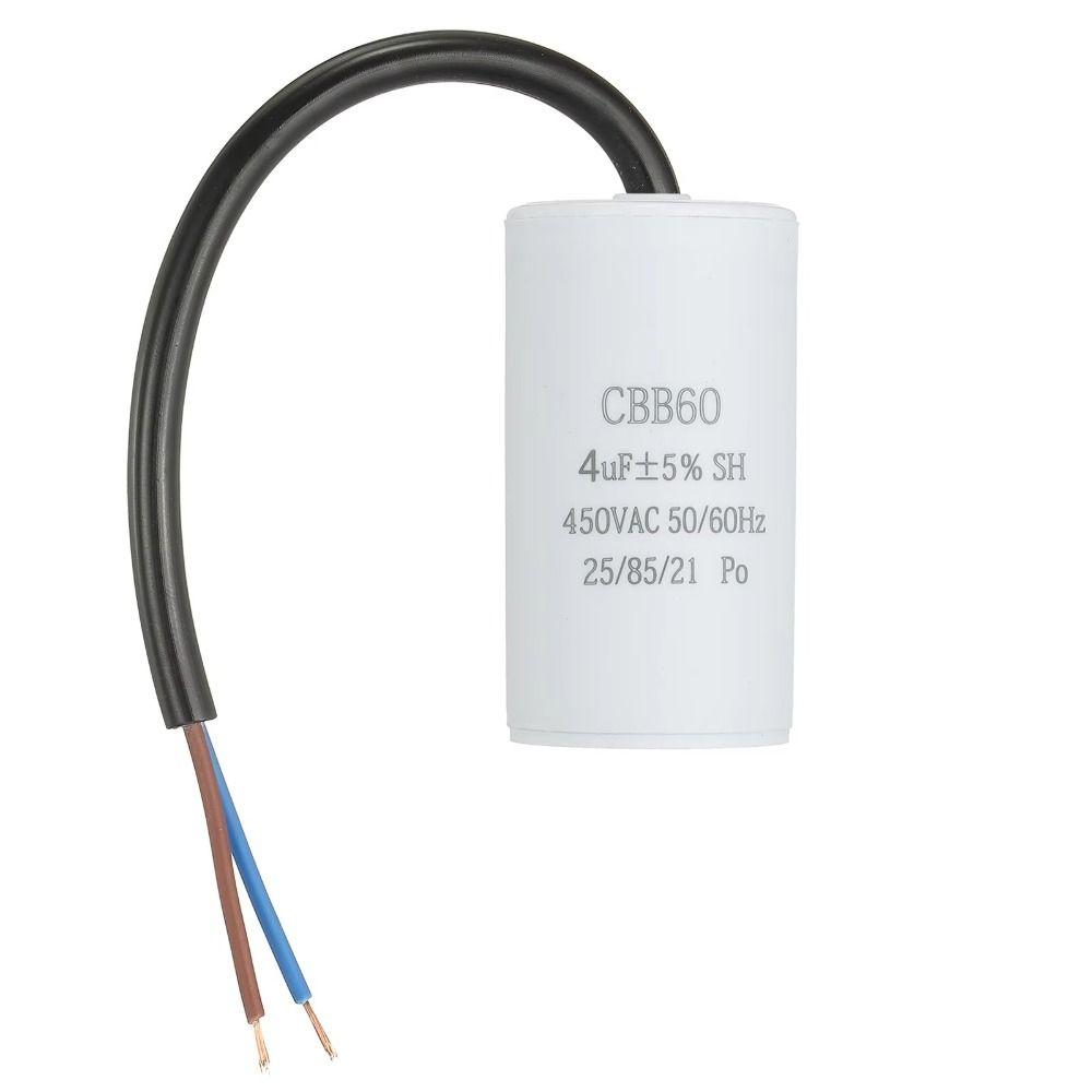 450V CBB60 Capacitor 50/60Hz Water Pump Capacitor Durable Start Capacitor