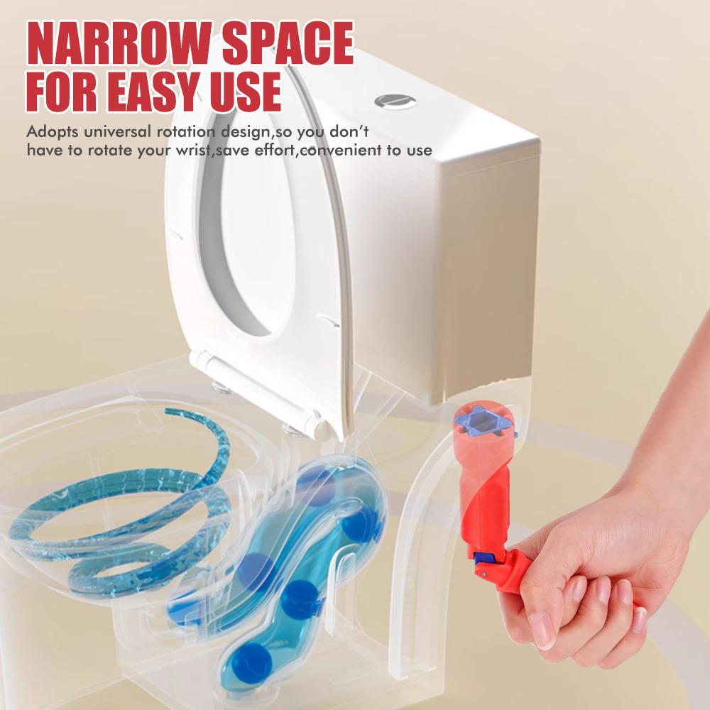Llave de extracción de asiento de inodoro para el hogar Herramienta de fijación de tornillo de tapa de inodoro Llave para quitar asiento de inodoro Lavabo de baño