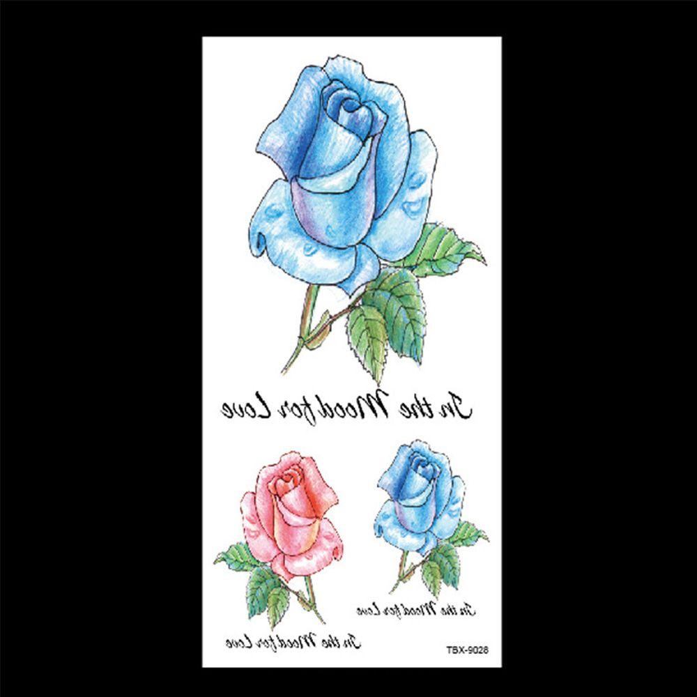 Beauty Waterproof Girl Long Lasting Arm Leg Art Fake Tattoos Temporary Tattoo Stickers Body Art