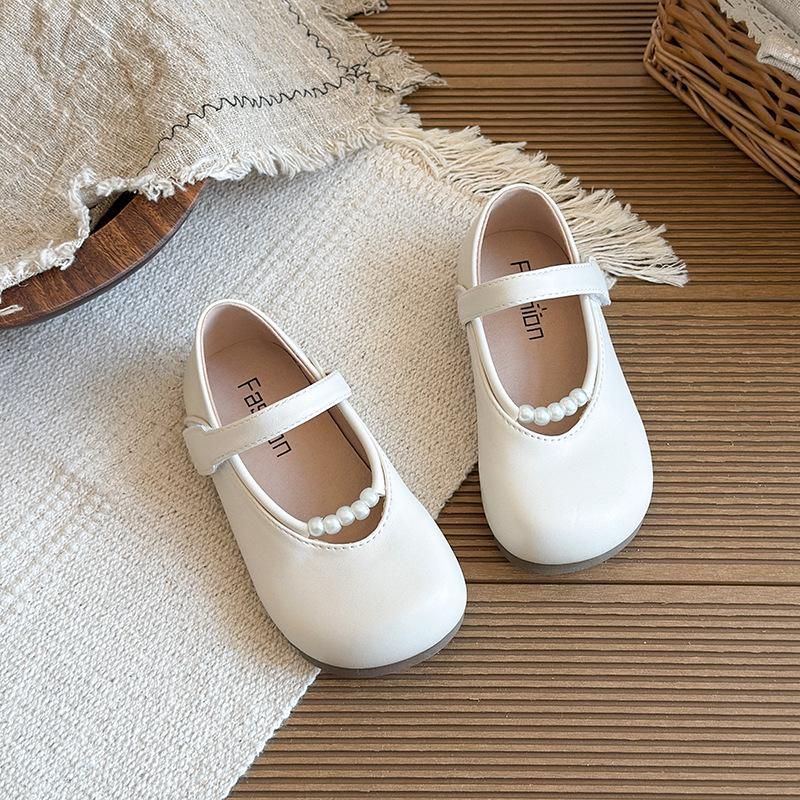 2025 Autumn Retro Trendy Soft Sole Pearl Mary Jane Women's Shoes