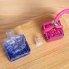 1Pcs 10Ml Rose Red Cap Colored Water Cube Empty Bottle Car Essential Oil Diffuser Fragrance Air Freshener Perfume Bottleornament