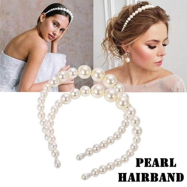 

Перл Headband Hairband Невеста Свадебные блоггеры Аксессуар волос