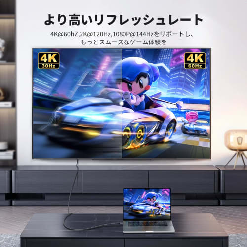 UGREEN USB Type C HDMI Conversion Cable 1M 4K@60Hz USB C HDMI Conversion [Unidirectional Communication] [Only Compatible with USB-C Including DP Alt M