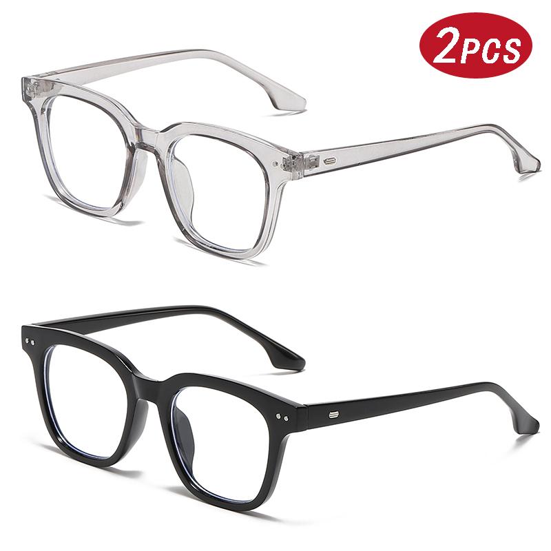 Óculos Redondos Vintage com Pérolas Mulheres Chique Oversized Bloqueio de Luz Azul Armações Ópticas Design de Marca Tendência Óculos