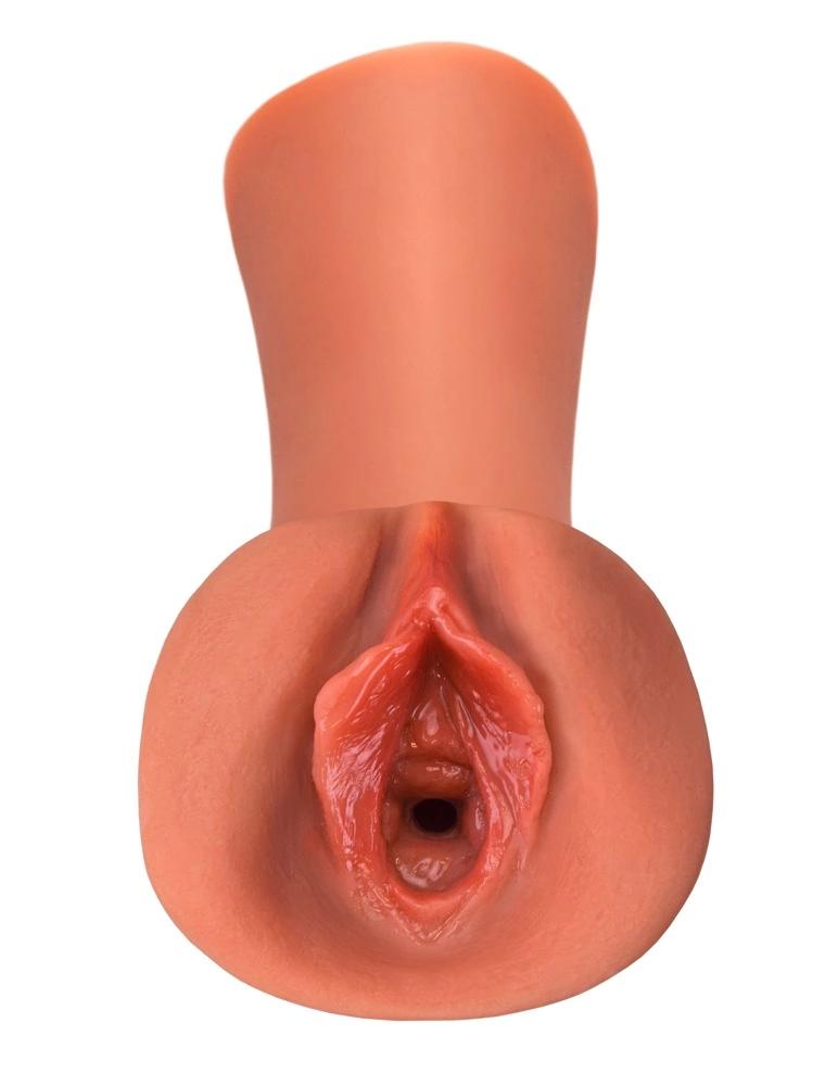 PET - Realistic Vagina Masturbator For Handjob Play Dark Skin