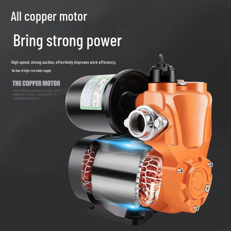 220V Silent Automatic Self-Priming Booster Pump for Water Systems