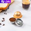 [UE2215] Stainless Steel Metal Coffee Capsule Compatible for Nespresso Vertuoline Next