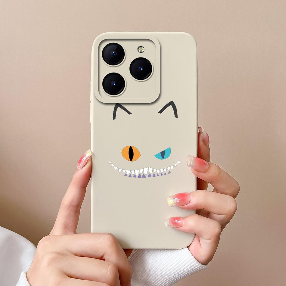 Etui na telefon Realme C63 C61 Pokrowiec z tyłu Serce Motyl Dla Oppo Realme C 61 C 63 Miękki Płynny Silikon Ochrona Aparatu Fundas