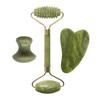 Natural Xiuyu Roller Face Jade Massager Gua Sha Scraper Gouache Stone Facial Lifting Scraping Anti-Aging Massage Beauty Tools