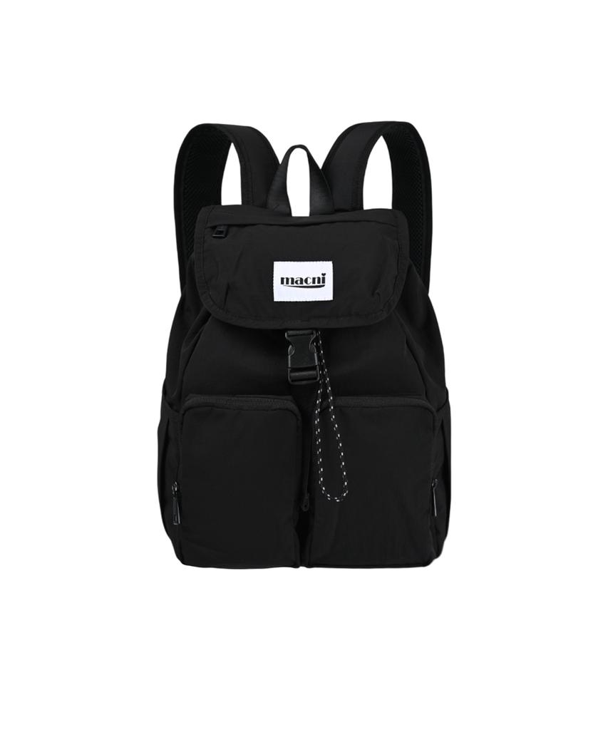 Macni Field Backpack Black