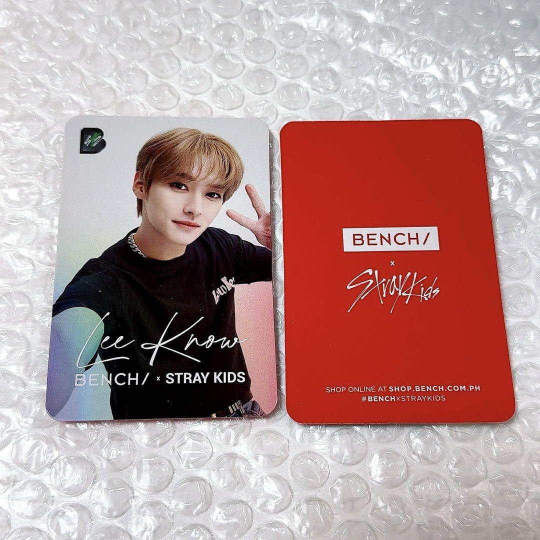 

[USED] stray kids bench trading card reno