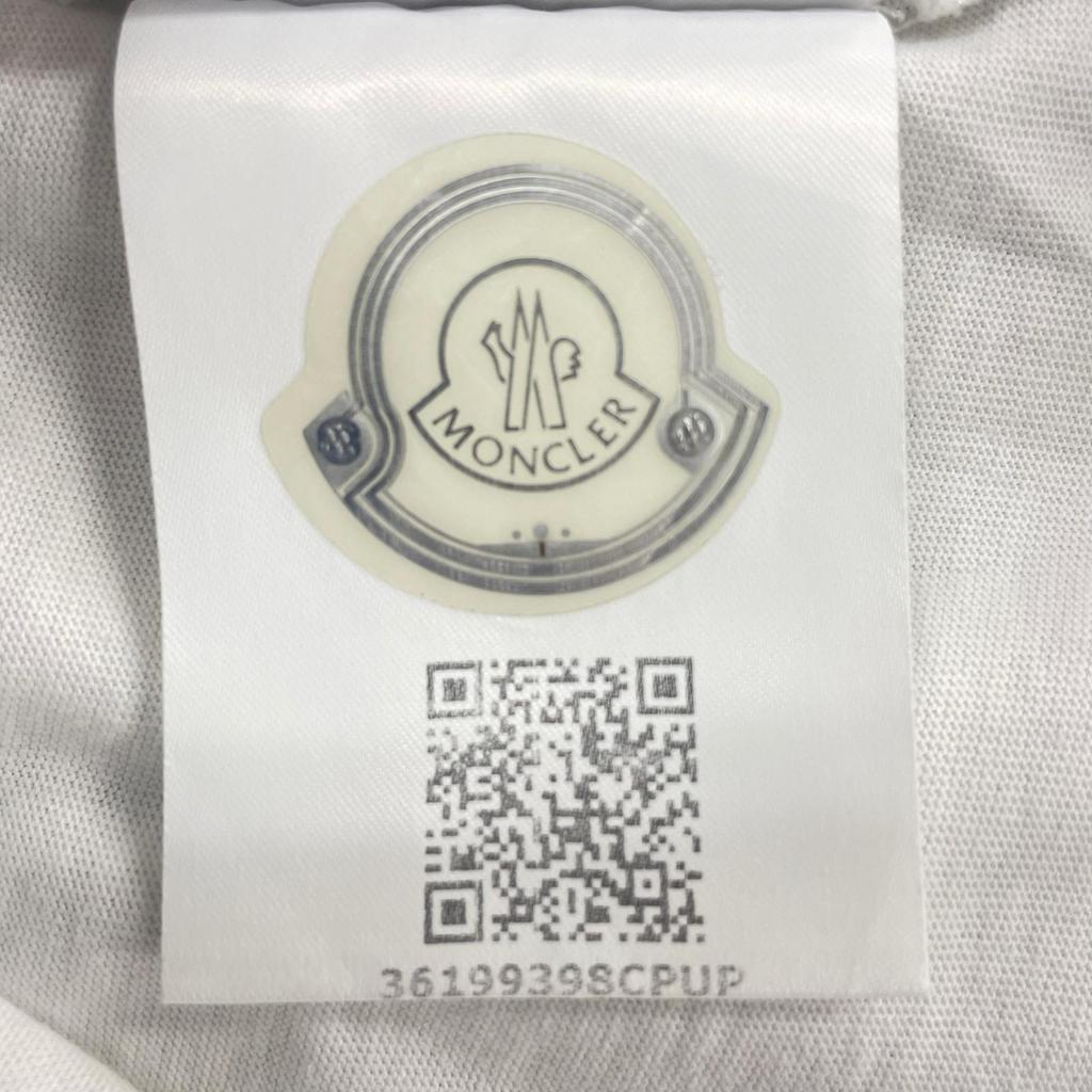 MONCLER S WOMEN Short sleeve T-shirt White Model E20938090400 V8058