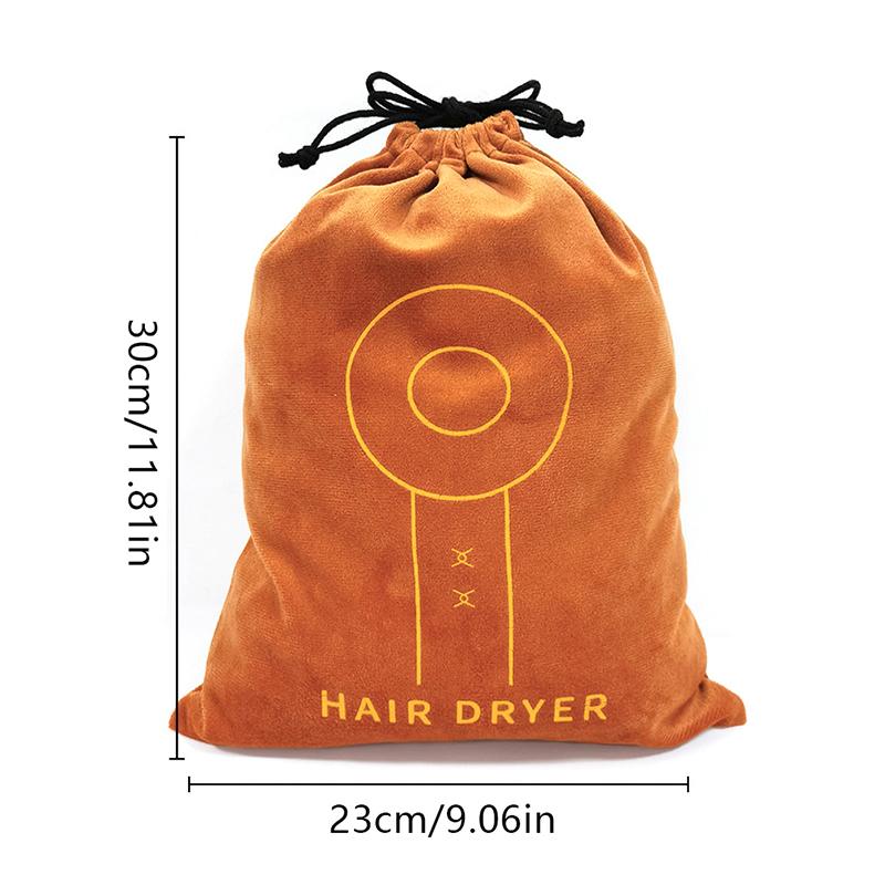 

Сумка для хранения фена Органайзер на шнурке для фена Сумки для переноски фена хаки