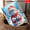 Christmas Pearl Painting Art Painting Kit Snowman Handmade Diy Home Decoration Painting