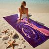 Nightmare Before Christmas Stylish Digital Printing Beach Towel Quick Drying Absorbent Blanket For Beach Pool Gym Travel Christmas Gift C9211547
