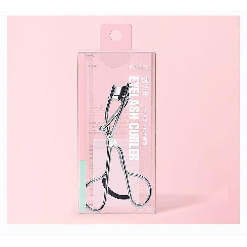 Trikeel - Stainless Steel Eyelash Curler with Replacement Pad