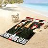 Bigbang Print Beach Towel, Large Soft Quick Dry Towel for Beach Camping Swimming