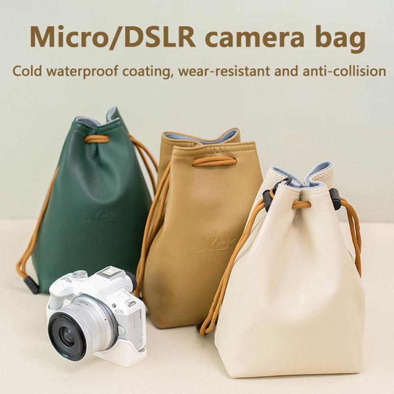 Camera Bag For Canon Nikon Sony Fuji Pentax Travel Lens Bag Waterproof Camera Bag Protective For Dslr Iphone 15 Airpod Pro Pouch