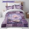 Cartoon Pattern Bedding Quilt Set Quilt Cover Pillowcase Home Decoration Birthday Gift (1 * duvet cover + 2 * pillowcase, without core)