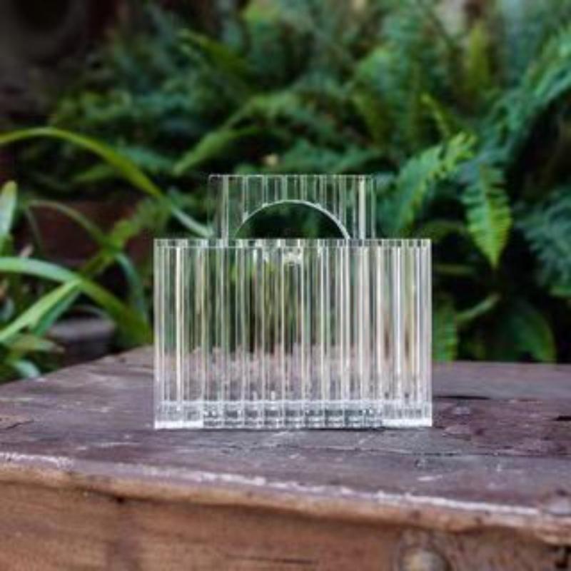 Acrylic Evening Bag Clutch Fashion New Trend Summer Handbag Transparent Small Women's Handbags Ladies Hand Bags Shoulder White