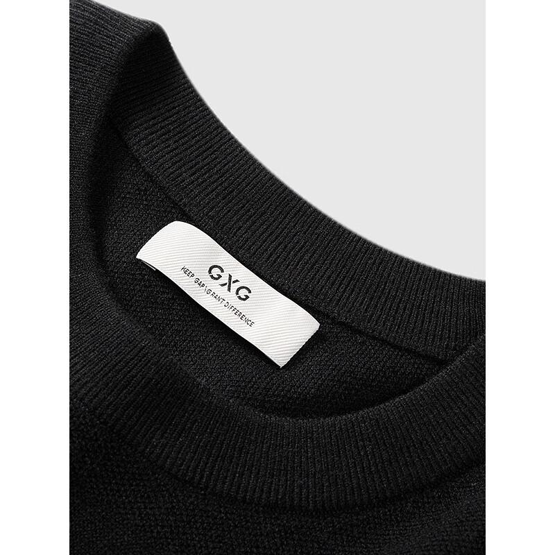 GXG Men's Round Neck Warm Knit Sweater