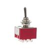 Mini 6mm MTS-302 Toggle Switch 9 Pin 2 Position ON/ON 5A/125VAC 2A/250VAC