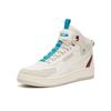 Anta Slip-Resistant Cushioning Wear-Resistant Mid-Top Skateboard Shoes Men's White Sneakers 112148013R-6