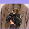 French Chic Fashion Shell Bag With Chain And Bow For Daily Use