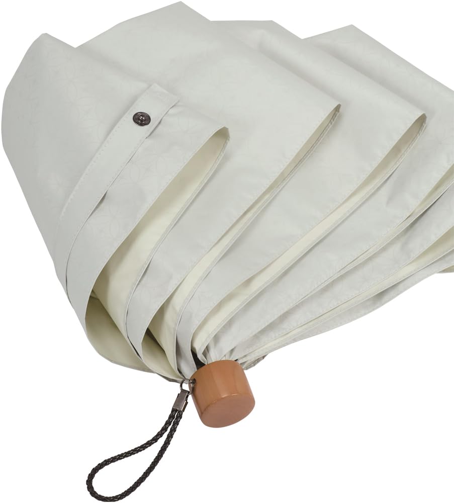 Mabu Folding UV Sun 6 Natural Rain Japanese For For Unisex Umbrella Umbrella, Protection, Umbrella/Rain Umbrella, 60cm, Ribs, "Edo" Design, Color,