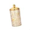 Airtight Food Storage Jar, Decorative, Multipurpose, Round, Transparent, for Coffee, Grains, Snacks,