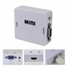 Portable HD 1080P HD To VGA Converter With Audio VGA2HD Video Box Adapter For Computer HDTV Projector For DVD PS3