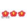 24pcs Red Color Bird Feeder Parts Replacement Flower Ports  Bird Feeder Replacement
