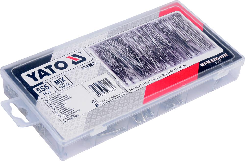 STRAIGHT PIN SET 555 PCS MIX - YT-06873