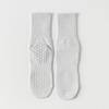 Ladies Spring and Autumn Pure Cotton Fitness Yoga Pilates Non Slip Sports Floor Mid Tube Socks